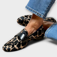 Calienne | Handgemaakte Luipaard Mocassins