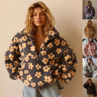 Roos | Fleece Trui met Revers