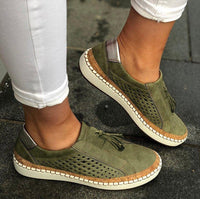 Maurelia | Luchtige Slip-On Sneakers met Kwastjes