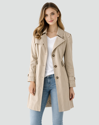 Maeve | Klassieke Trenchcoat voor Dames
