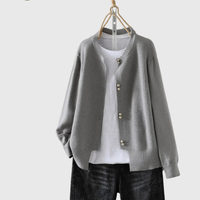 Esméline | Elegante Cardigan met Parelknopen