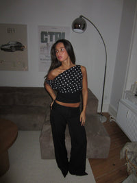 Bijou | Off-Shoulder Polkadot Top voor Dames