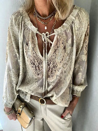 Elisia | Unieke Kant Blouse
