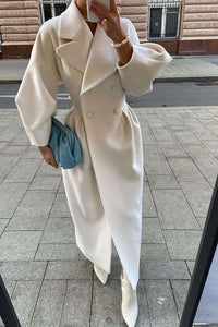 Maisey | Premium Midi Trenchcoat met Dubbele Knopen