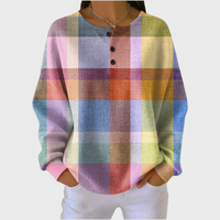 Maud | Zacht Sweatshirt met Speelse Print