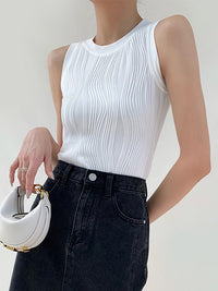 Amora | Rib Gebreide Tanktop voor Dames