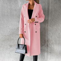 Charlene | Winter Trenchcoat met Dubbele Knopen