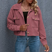 Taya | Corduroy Jas met Reverskraag