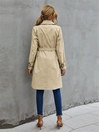 Dawn | Double-Breasted Trenchcoat met Tailleband