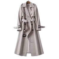 Evelien | Stijlvolle Trenchcoat met Dubbele Knopen