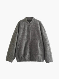 Jazzmine | Fleece Bomberjas in Tijdloze Stijl