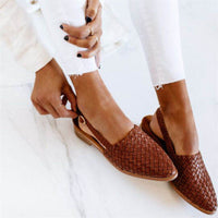 Mellony | Gevlochten Slingback Schoenen voor Dames