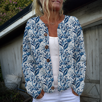 Leonora | Zachte Open Herfstcardigan