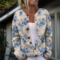 Leontien | Elegante Gebreide Herfstcardigan