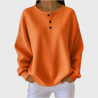 Fioralisse | Sweatshirt met Wafelpatroon
