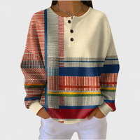 Lianne | Sweatshirt met Speels Patroon