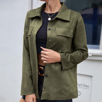 Pam | Elegante Suède Jas voor Dames