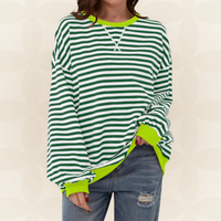Celine | Casual Gestreepte Trui