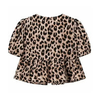 Giorgia | Luipaardprint Crop Top voor Dames