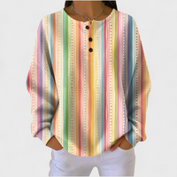 Marjorie | Zacht Sweatshirt met Karaktervolle Print