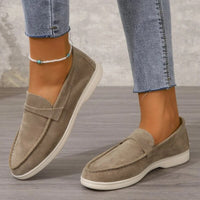 Anna | Suède Loafers voor Dames