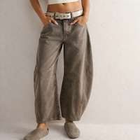Alina | Wijde Denim Broek voor Dames