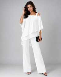 Carissa | Tweedelige Set met Gelaagde Top