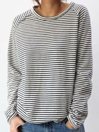 Francine | Gestreepte Casual Longsleeve voor Dames
